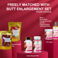 OEM/ODM Ensemble d'élargissement extrême des hanches et des fesses : Crème, Pilules et Gummies BBL Maca
