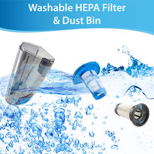 Cubot — aspirateur sans fil portable 18V, appareil de maison sans fil avec manche 3 en 1, handvac-VSD1801 - Product Image 3