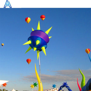 Fiore gonfiabile quadrato della decorazione della via per lo spazio esterno alieno gonfiabile UFO strange flower - Product Image 2