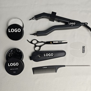 Strumenti Professionali <span class=keywords><strong>per</strong></span> Extension <span class=keywords><strong>Capelli</strong></span> con Cheratina e Ferro Termico, <span class=keywords><strong>Macchina</strong></span> <span class=keywords><strong>per</strong></span> Extension con Punta a K - Product Image 1