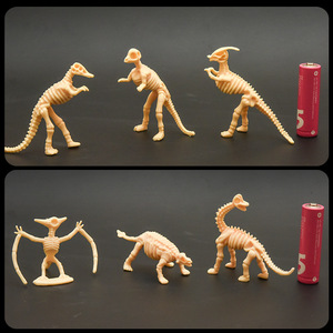 12 Modelli di Scheletri di Dinosauri in Plastica, T-Rex, Triceratops, Giocattolo Educativo Archeologico per Bambini - Product Image 4