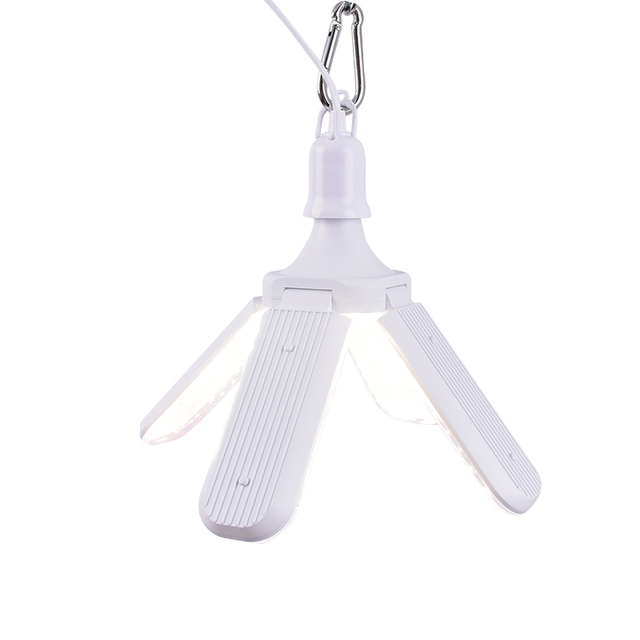 High Quality Foldable Fan LED Pendant Bulb 40W Ceiling Full Spectrum Plant Lamp E27  Horticultural Led Grow-lights
