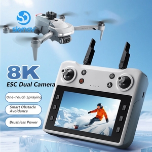 Nuovo Quadricottero E8 <span class=keywords><strong>Pro</strong></span> 2025 con WIFI FPV, Fotocamera HD 4K 1080P Grandangolare, Mantenimento dell'Altitudine, RC Pieghevole - Product Image 2
