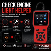 Herramienta de Diagnóstico Automotriz OBD2 V518, Lector de Códigos de Error de Motor Multilingüe OLIVER, Compatible con Comercio Electrónico Transfronterizo, Venta al por Mayor