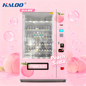 Nhỏ Combo lạnh thực phẩm & uống Máy bán hàng tự động với đồ ăn nhẹ thẻ tín dụng đồng xu thanh toán SDK LCD hiển thị & đám mây tích hợp - Product Image 5