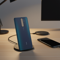 Coque arrière de remplacement en ABS vert pour Redmi Note 8 Pro