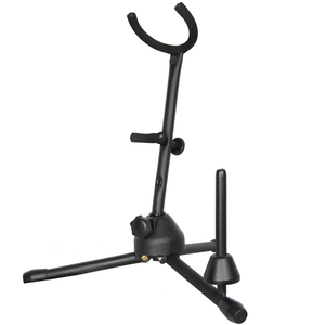 Soporte para Saxofón SA-3-1B Antideslizante y con Acolchado Protector, Altura Ajustable, con Soporte para Flauta/Clarinete - Product Image 1