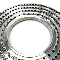 Custom CNC Machining Service Silver Anodized Finish Metal Circle Parts Smooth Edge Oem Direct Manufacturer Comprehensive Testing