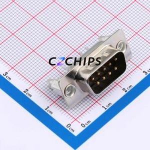 X0209WT17B7 D-Sub/VGA Connector Through hole Component (THT) Connector Standard D-Sub Male 9P Through Hole - Product Image 1