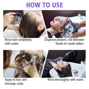 Shampooing anti-démangeaisons hydratant à base de beurre de karité Joynna Herbal, anti-pelliculaire, pour cheveux épais et bouclés, végan, OEM/ODM - Product Image 5