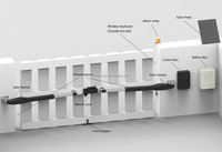 300KG DC 24V Portes battantes à énergie solaire Ouvre-porte pivotant automatique Opérateur de porte automatique Ouvreur électrique