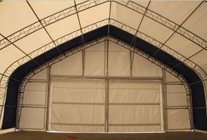 Meilleur prix Double Truss Bâtiments en tissu Abri industriel Entrepôt <span class=keywords><strong>PVC</strong></span> Hangar de stockage <span class=keywords><strong>Garage</strong></span> Hangar Tente - Product Image 6