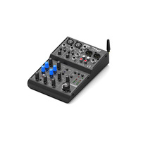 Table de mixage audio 4 canaux avec interface USB, préamplificateur de microphone et alimentation fantôme 48V MAX402UBT