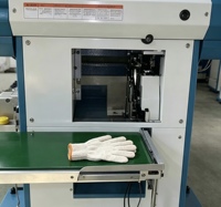 Máquina de Tejer Guantes de Protección Laboral para Talleres de Reparación de Maquinaria y Confección de Prendas, Máquina de Alta Eficiencia para Fabricación de Guantes