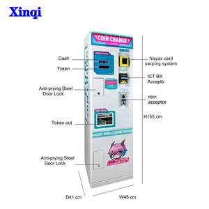 Vendita calda Nayax carta di strisciare sistema di distributore di monete cambio cambio moneta macchina macchina per lo scambio di contanti per giochi a gettoni - Product Image 5