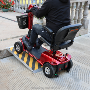 Rampa Plegable Portátil de Aluminio <span class=keywords><strong>para</strong></span> Sillas de Ruedas y Scooters de Movilidad, <span class=keywords><strong>para</strong></span> Escalones del Hogar y Umbral de Discapacitados, Venta al por Mayor - Product Image 3