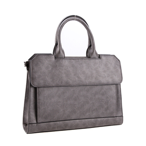 pasado de moda, de la fábrica de impermeable slim hombres <span class=keywords><strong>barato</strong></span> bolso de la PU imitación de cuero maletín con correa de hombro - Product Image 2