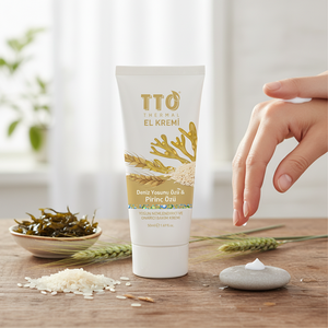 Crème pour les mains hydratante et nourrissante TTO avec extrait d'algues et huile de graines de riz 50ml - Product Image 2
