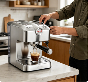 <span class=keywords><strong>Machine</strong></span> <span class=keywords><strong>à</strong></span> café <span class=keywords><strong>expresso</strong></span> HY pour usage domestique et commercial, avec mousseur <span class=keywords><strong>à</strong></span> lait, pour la revente - Product Image 1