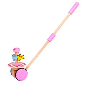 Enfants main pousser avion enfant en bas âge pousser jouet bébé 1 an 2 pousser tirer marche garçons et filles <span class=keywords><strong>Dolly</strong></span> bébé - Product Image 1