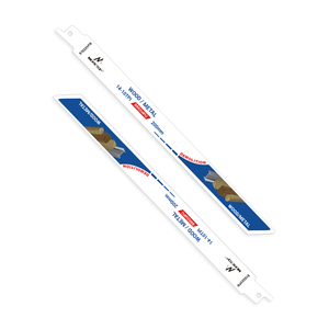 8 Inch 200mm S1022VFR Bi-Metal Recip Blade BIM 14/10TPI for Pallet Repair Wood Cutting Industrial Saber Sawzall Blades - Product Image 1