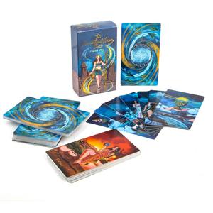 Venta al por mayor de láminas de oro personalizadas y bordes dorados cartas de Tarot cubiertas de impresión - Product Image 5