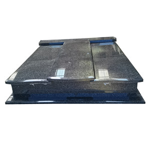 花崗岩のヨーロッパのモダンデザイン墓地の記念碑の墓石と墓石 - Product Image 5