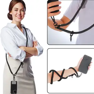 Xách tay phong cách dễ dàng để đi màu sắc cá nhân hợp thời trang sự lựa chọn dây đeo điện thoại Adapter - Product Image 1