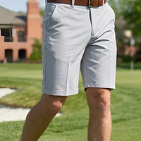 Shorts mi-longs vintage pour homme, personnalisés, hybrides, à motif uni, imperméables, séchage rapide, respirants, taille élastique, en Spandex/Polyester