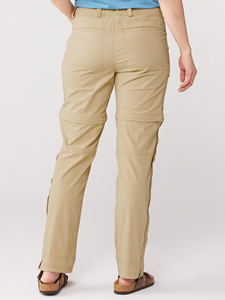 <span class=keywords><strong>Pantalon</strong></span> cargo de <span class=keywords><strong>randonnée</strong></span> <span class=keywords><strong>convertible</strong></span> pour <span class=keywords><strong>femme</strong></span> Poignets à glissière Ceinture élastique <span class=keywords><strong>Pantalon</strong></span> à cordon de serrage intérieur avec 6 poches - Product Image 3