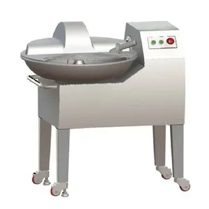 1500W 24L Free Standing Aluminum Alloy Body Commercial Beef Fish Food Meat Electric Bowl Cutter Grinder Mixer