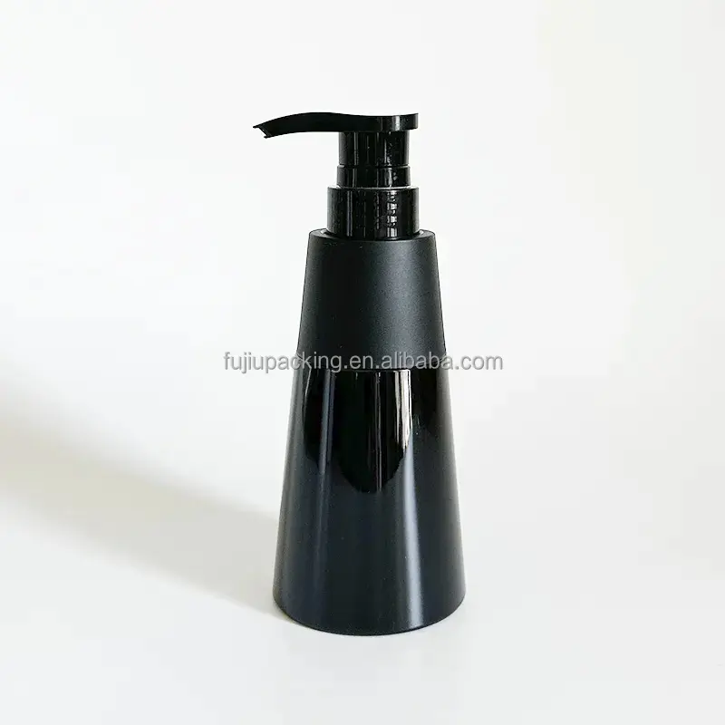Hoge Kwaliteit Nieuwe Design Luxe 200Ml 300Ml Shampoo Pet Plastic Fles Met Lotion Pomp Voor Verpakking