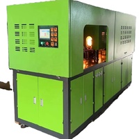 Máquina Automática de Soplado de Botellas de PET de Alimentación Manual de 2 Cavidades y 1800 BPH