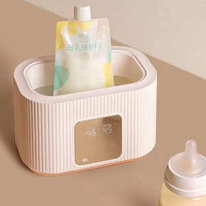 Hochwertige elektrische Milch heizung für Kleinkinder Profession elle Doppelflaschen-Heiz station <span class=keywords><strong>Baby</strong></span> flaschen wärmer von Herstellern - Product Image 6