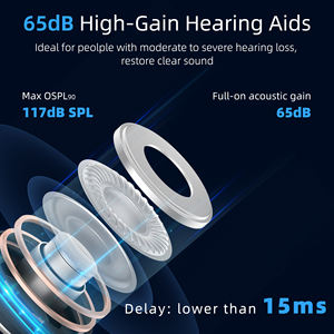 Preço de fábrica 32 Canais Digital APP Controle Recarregável <span class=keywords><strong>RIC</strong></span> <span class=keywords><strong>Hearing</strong></span> Aids para Idosos - Product Image 6