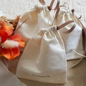 Sacs à poussière en satin blanc avec cordon de serrage, en soie et coton, grand format, de luxe, personnalisables avec logo, pour l'emballage de chaussures, vente en gros - Product Image 3