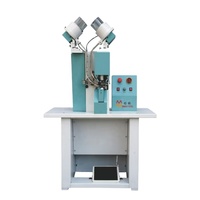 Poinçonneuse automatique MT-98 d'oeillet de chaussure pour l'oeillet supérieur en cuir rivetant et cimentant l'oeillet de chaussure faisant la Machine