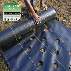 Malla Antihierbas Tejida Ecológica de 1x10m/2x5m para Jardín, Agricultura, Paisajismo y Macetas de Alta Resistencia - Product Image 1