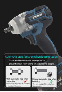 HIERKIN-Herramienta eléctrica de 21V con batería, herramienta de bricolaje, 350N, llave de impacto inalámbrica, juego de <span class=keywords><strong>herramientas</strong></span> - Product Image 6