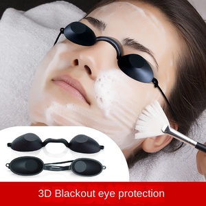Lunettes de protection en silicone transfrontalières pour la protection des yeux, l'anti-âge et le rajeunissement cutané au laser UV, épaissies pour peaux normales - Product Image 2