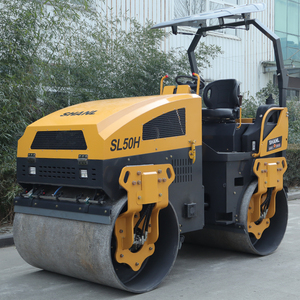 Mini Rodillo Vibratorio para Carreteras de 1-5 Toneladas, Compactador de Asfalto de Doble Tambor de 320 kg a 5 Toneladas para Construcción de Carreteras - Product Image 6