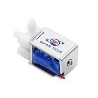 Vanne solénoïde micro pneumatique bistable à verrouillage 5V CC, vanne solénoïde de collecteur, vanne solénoïde miniature en plastique
