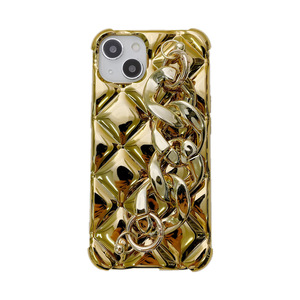<span class=keywords><strong>Coque</strong></span> à strass pour <span class=keywords><strong>iPhone</strong></span> 13, 12 Pro Max, Bracelet métallique, or ou argent, galvanisée, tendance, bling - Product Image 3
