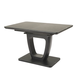 โต๊ะรับประทานอาหารหินอ่อน MDF เงาสูงทันสมัยโรงงานจีน - Product Image 5