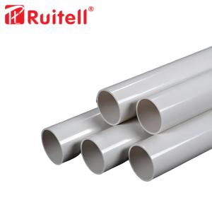 Pasokan air PVC putih Diameter besar dan pipa drainase pasokan air kualitas tinggi dan sistem pipa pipa PVC plastik drainase - Product Image 3