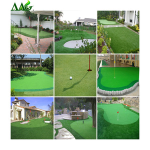 Aag ngoài trời Golf cỏ thảm trong nhà minigolf Tòa Án bãi cỏ Mat padel sân tennis tổng hợp <span class=keywords><strong>Turf</strong></span> màu xanh lá cây cỏ nhân tạo cho Golf - Product Image 4