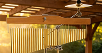 36 Tone Wind Chime With 10 Inch Cymbal Orff Percussion Instrument