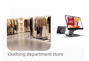 Thời trang mới POS cho 2025 15/15.6 11.6/15.6 inch vuông màn hình cảm ứng tiền mặt đăng ký máy NFC/IC Đầu đọc thẻ POS thiết bị đầu cuối hệ thống - Product Image 6