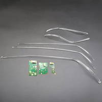 Untuk Audi A6 A6L C8 2019 2020 2021 2022 2023 Lampu Depan Matrix DRL Tube & Modul DRL, Lampu Siang Hari Light Guide Strip