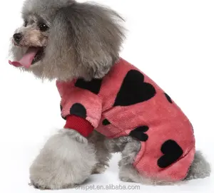 Pet Products Supplier Dog Clothes Homewear Four Legs Cozy Dog Pajamas